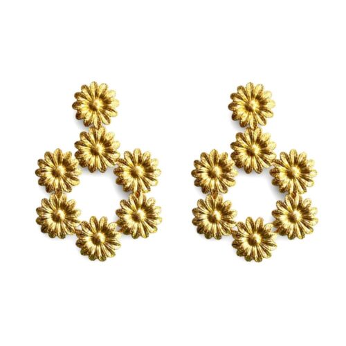 Daisy Gold Wreaths