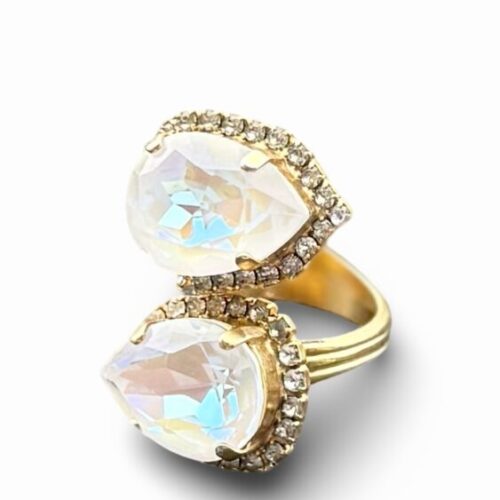 Double Bliss Ring Linen Ignite
