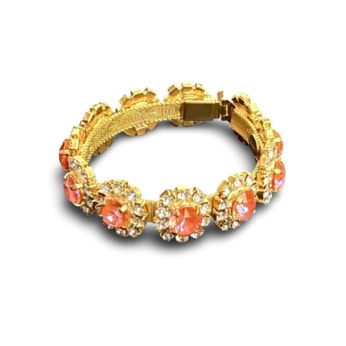 Petites Fleurs Bracelet Orange Ignite