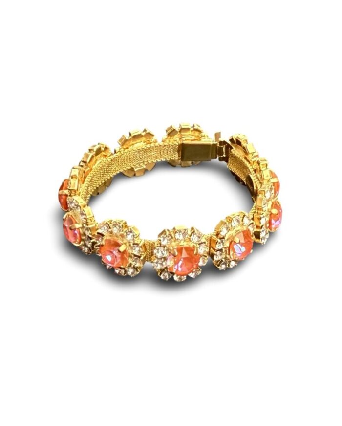 Petites Fleurs Bracelet Orange Ignite