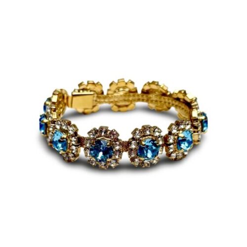 Petites Fleurs Bracelet Aqua