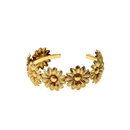 Gold Flower Bracelet