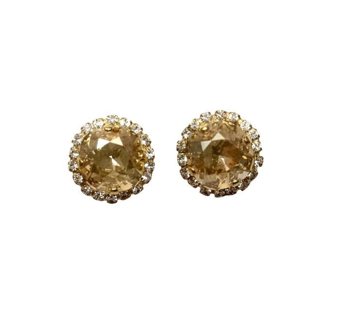 Renaissance Studs Golden Shadow