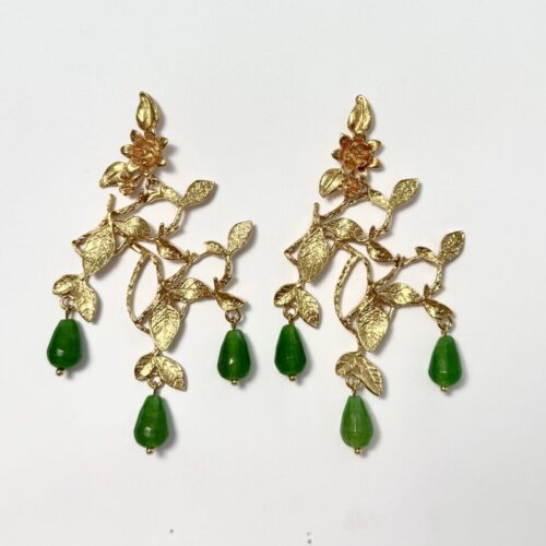 Zoe with Jade Drop Beads
