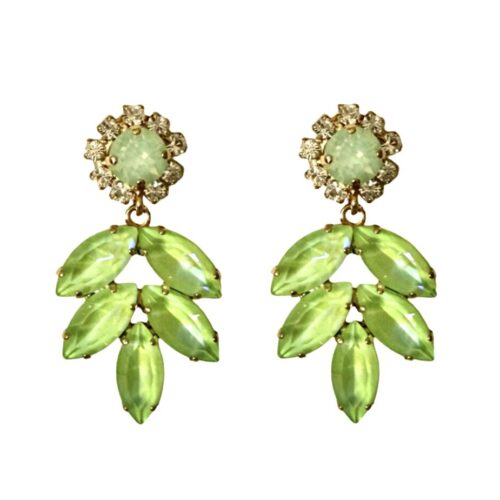 Aphrodite Earrings Pistachio